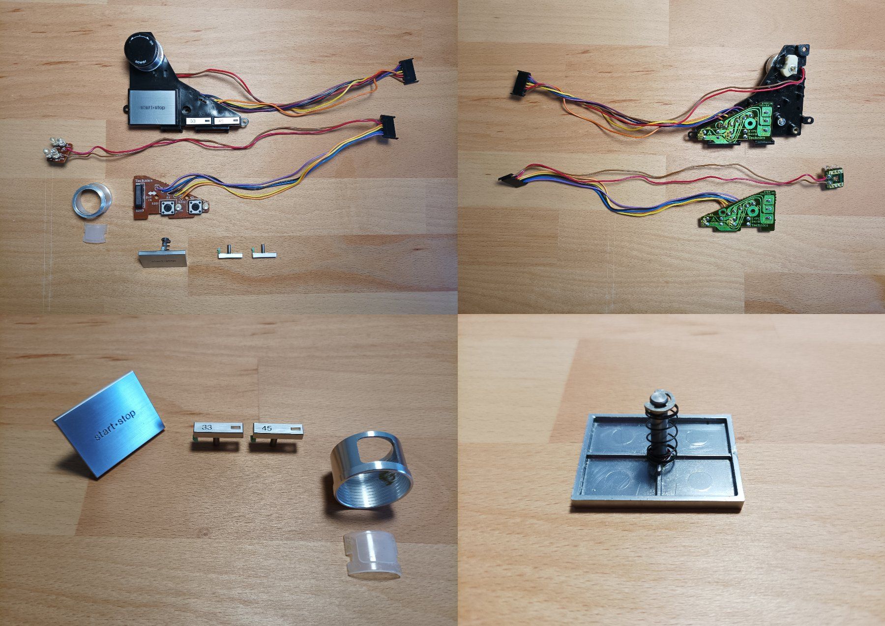 Technics Plattenspieler: Technics SL-1200/1210 MK2 - Pièces détachées – Gebraucht aus Neuchâtel von fin_n66k 4