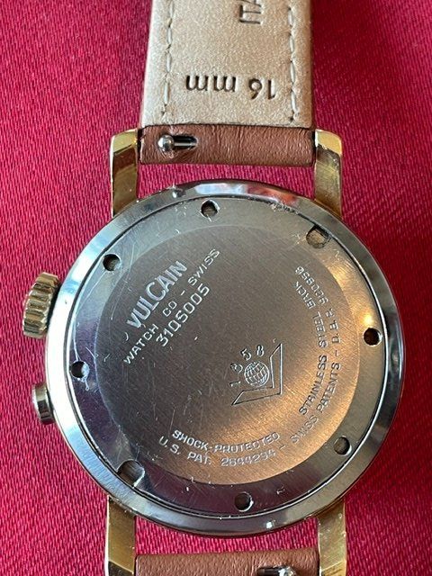Vulcain Orologi: Vulcain Cricket Alarm/Calendar – Usato da Volketswil venduto da Staheli 1