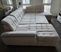 Ecksofa, Top Zustand, Lehne + Sitze verstellbar 70 % Rabatt