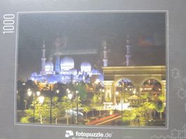 Fotopuzzel 27 Tempel bei Nacht 1000