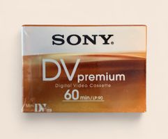 Sony Mini DV Tape - DVM60 DVM60PR4 - Cassette MiniDV Premium