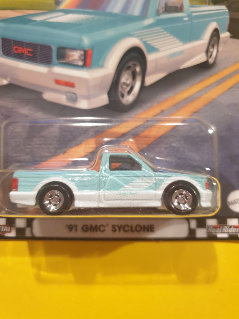 Hot Wheels Modellini d'auto: Hot Wheels '91 GMC SYCLONE – Nuovo e nell'imballaggio originale da Oftringen venduto da Rotor 1