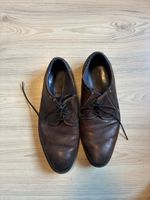 Bugatti Men's Lace-up Shoes Brown Leather Size 43