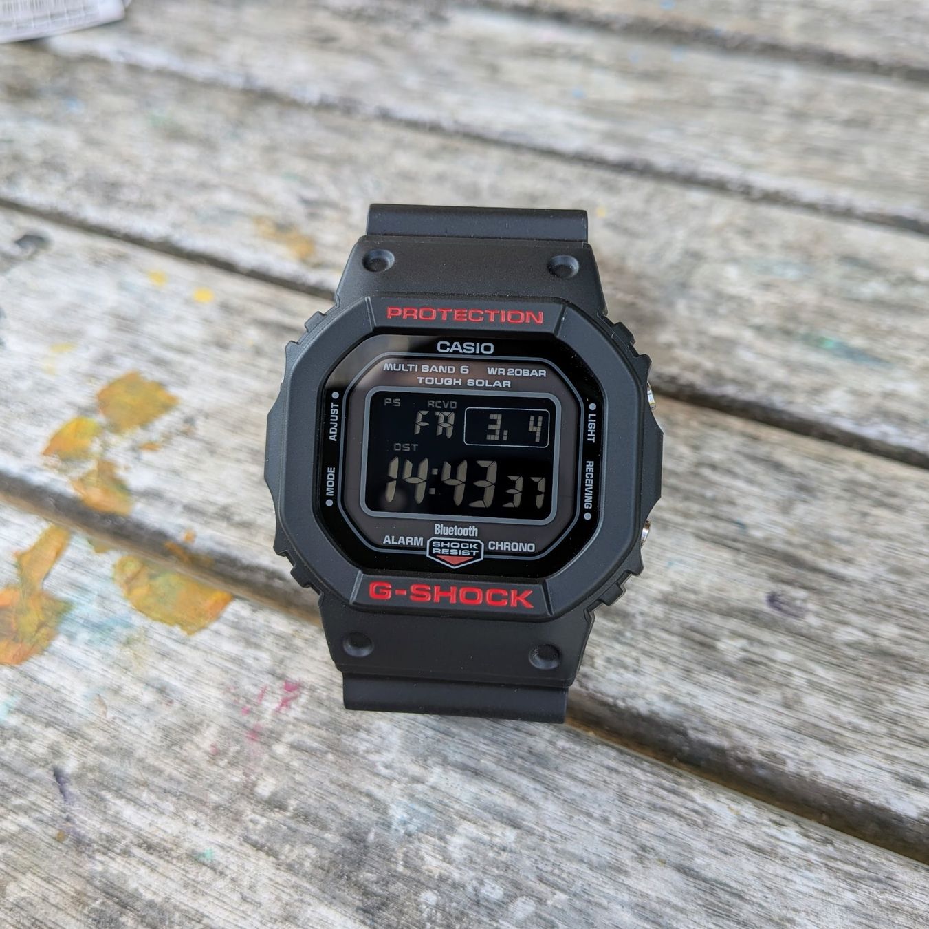 Casio Uhren: Coole Casio G-Shock GW-B5600 Solar+Funk+BT Schwarz Top! – Neu und originalverpackt aus Boswil von rrgugz