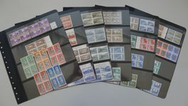 1938-1963, PP-Viererblock-Sammlung postfrisch **, Kat:5000.-