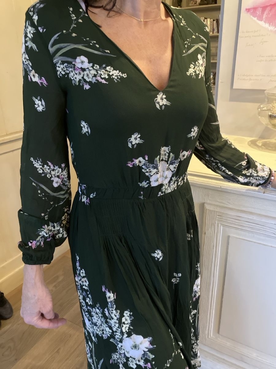 Vestiti: Elegantes Maxikleid mit Blumenmuster, Grösse 36, neuwertig – Usato da Muralto venduto da jac_hkz5 1