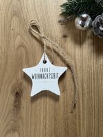 Stern Weihnachten zum Aufhängen handgemacht