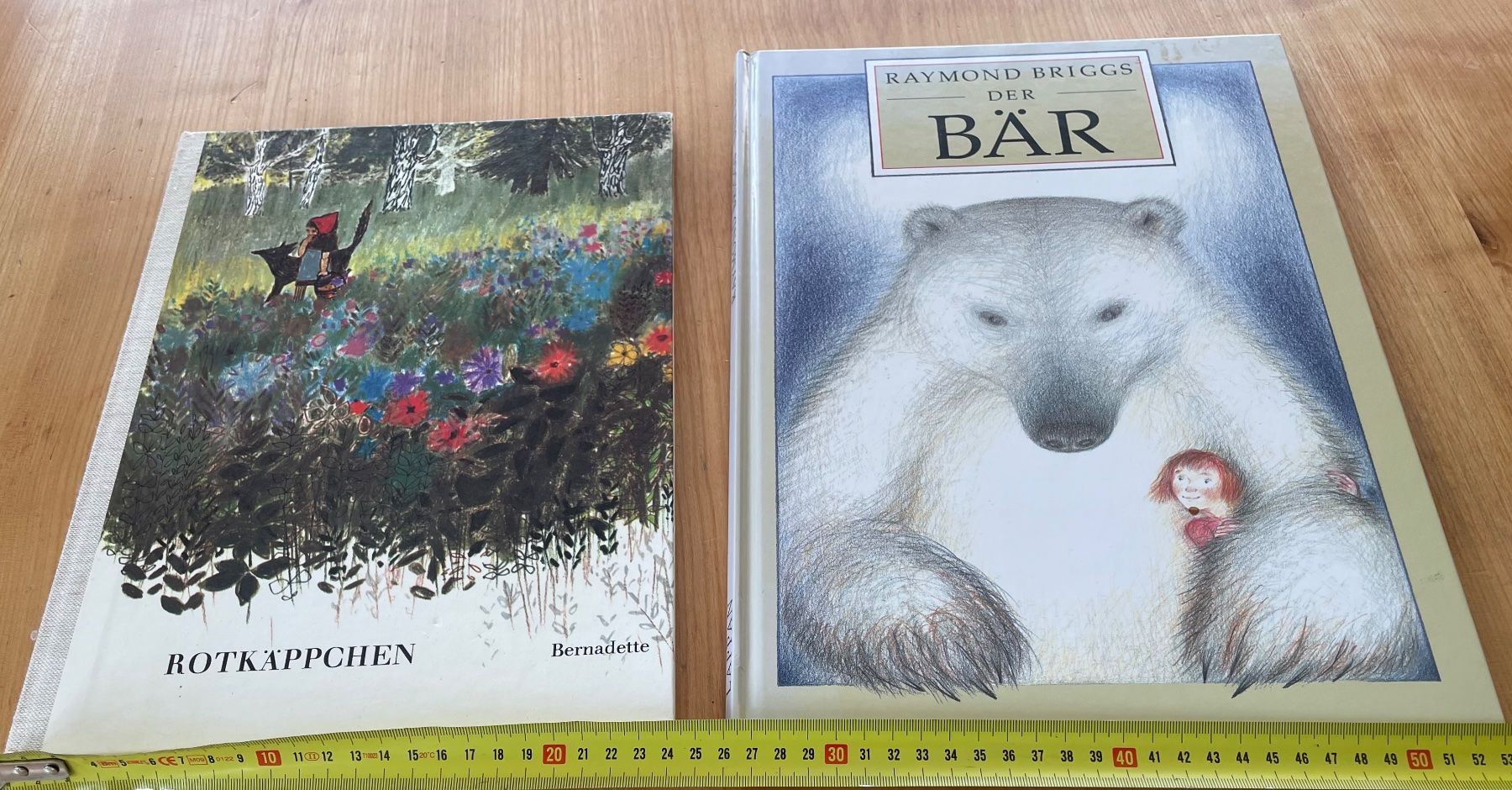 Libri: 2 grössere, wunderschöne Bilderbücher, Rotkäppchen, der Bär – Usato da Zuerich venduto da poeteterli 5