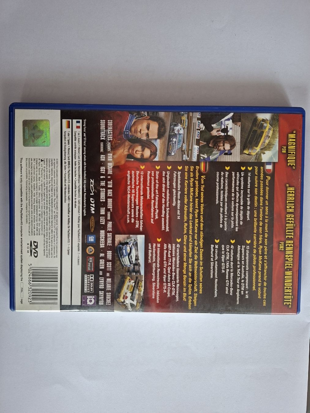 Sony Jeux: DTM Race Driver PS2 – D'occasion à Rothenhausen par sfr_kr9t 1