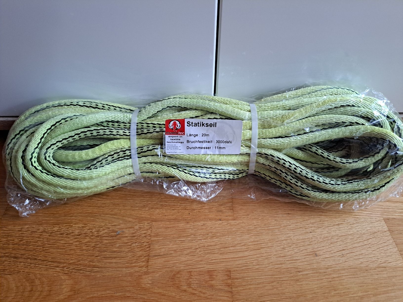 Mamutec Seile: mamutec Statikseil  – Neu und originalverpackt aus Morens FR von Kiscica 2