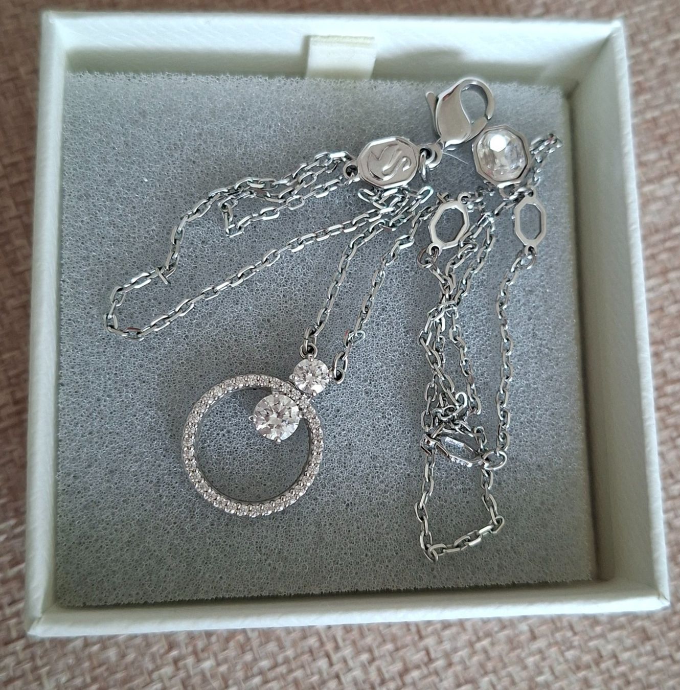 Swarovski Catenine: Swarovski Halskette – Nuovo e nell'imballaggio originale da Pfäffikon SZ venduto da Milu88