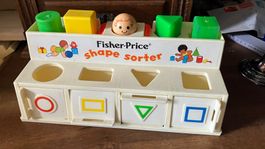 Fisher-Price Shape sorter 1974 vintage Spiel