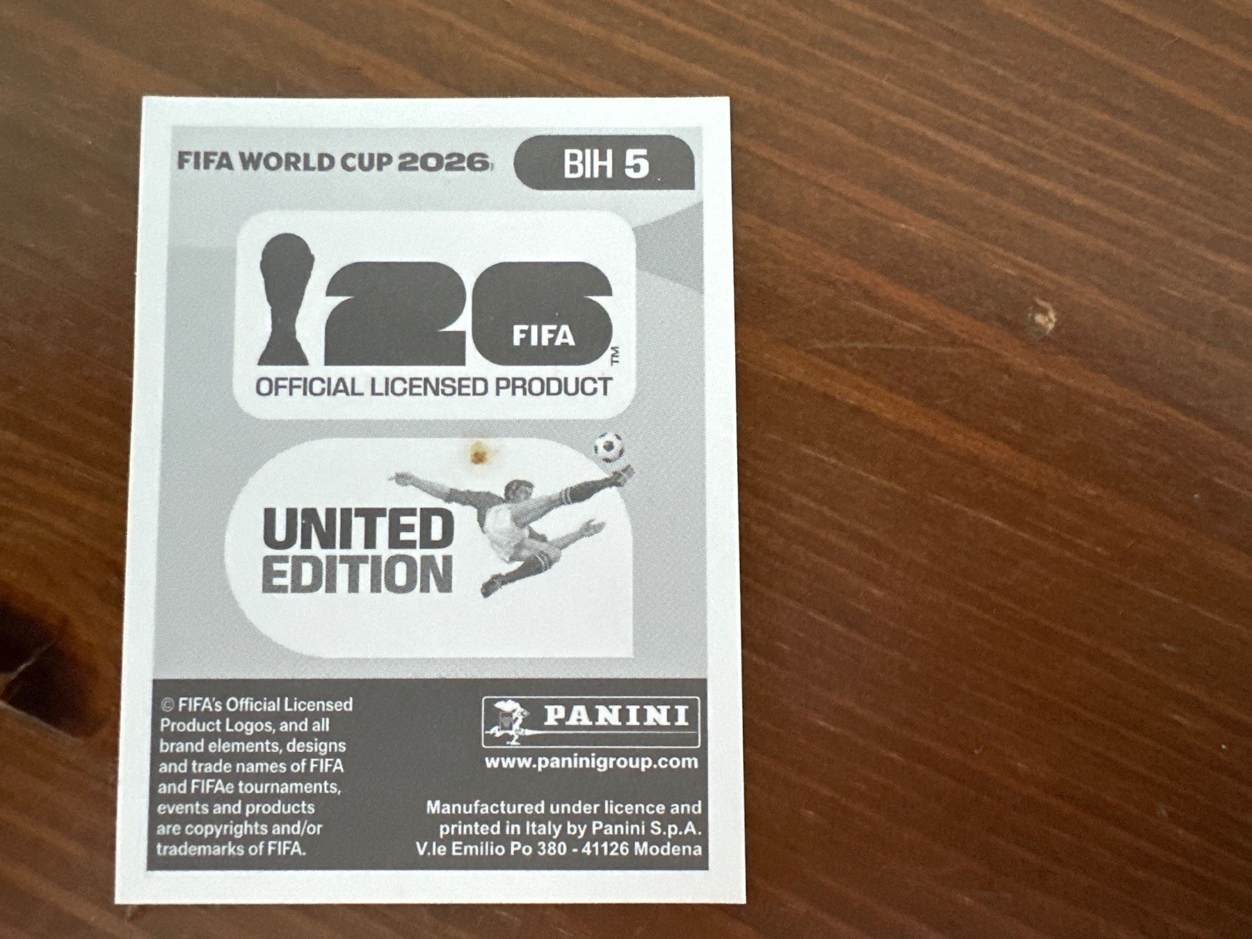 Panini Sammelbilder & Trading cards: Panini BIH 5 FIFA World Cup 2026 – Neu und originalverpackt aus Würenlos von gtvlady_82 1