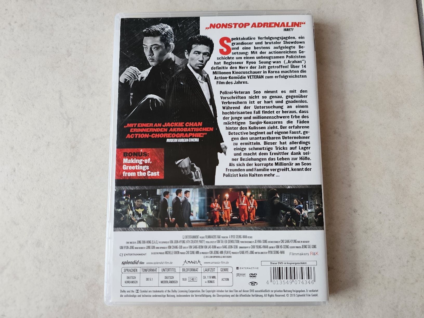 Tutti i DVDs: Veteran  -  Above The Law – Usato da Schneisingen venduto da backstore24 1