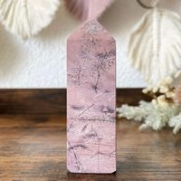 ✲ Bilder Jaspis Turm ✲ 127g / 93mm Picture Jasper Obelisk