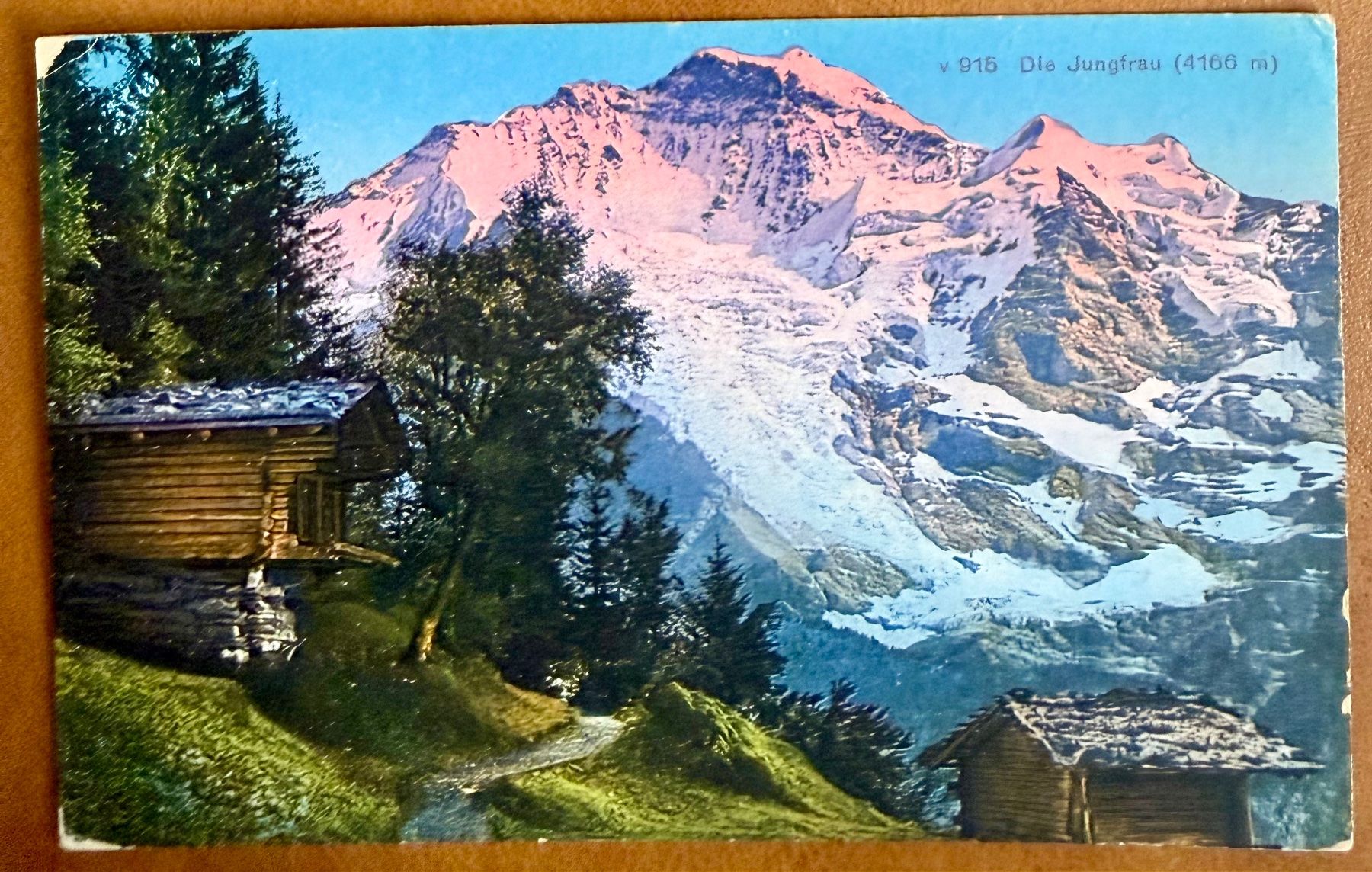 Ansichtskarten: Jungfrau - Chalet -  AK – Gebraucht aus Lutry von Ediego