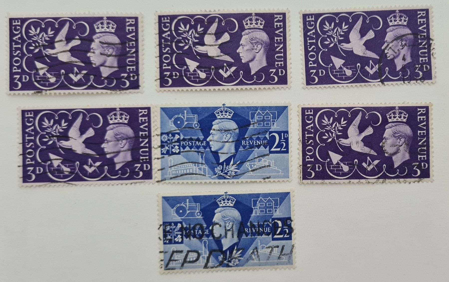 Alle Briefmarken: Grossbritannien – Gebraucht aus Oberglatt ZH von Pacos2000