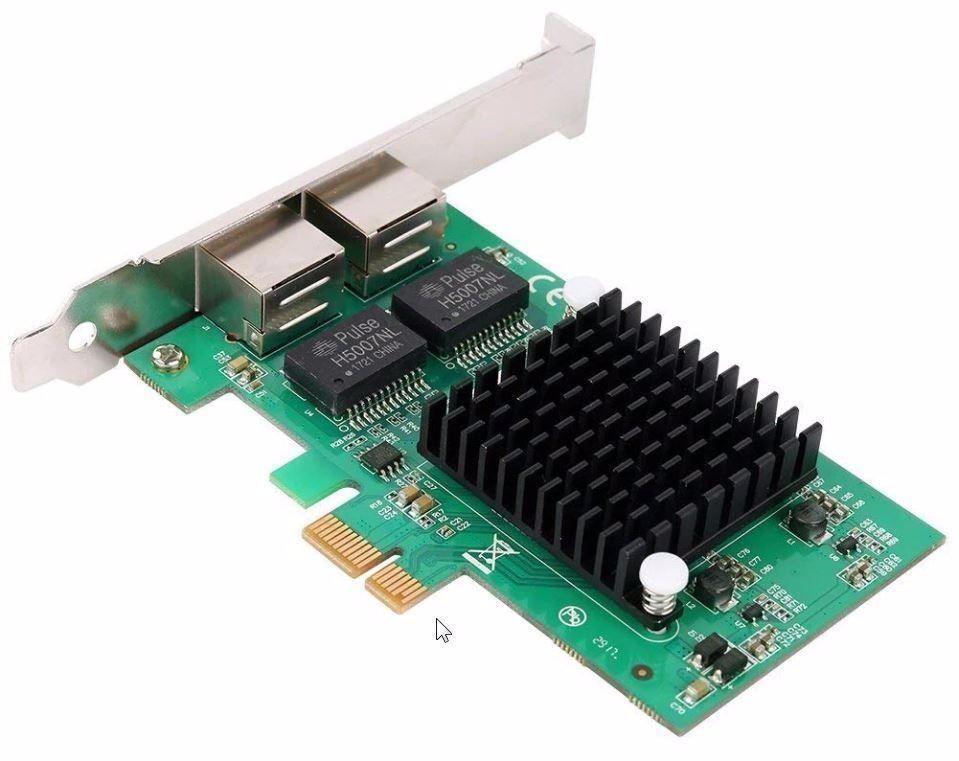 Unità & Adattatore: Ethernet-PCI-E-Netzwerkcontrollerkarte – Nuovo e nell'imballaggio originale da Unterägeri venduto da RmOnline 2