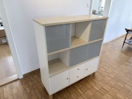 IKEA Raumteiler / Regal mit Schiebetüren und Schubladen – 10