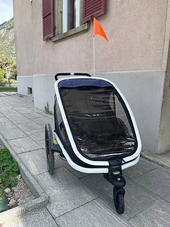 Hamax Rimorchi: Remorque vélo Hamax 2 places – Usato da Chippis venduto da cel_b6jq 2