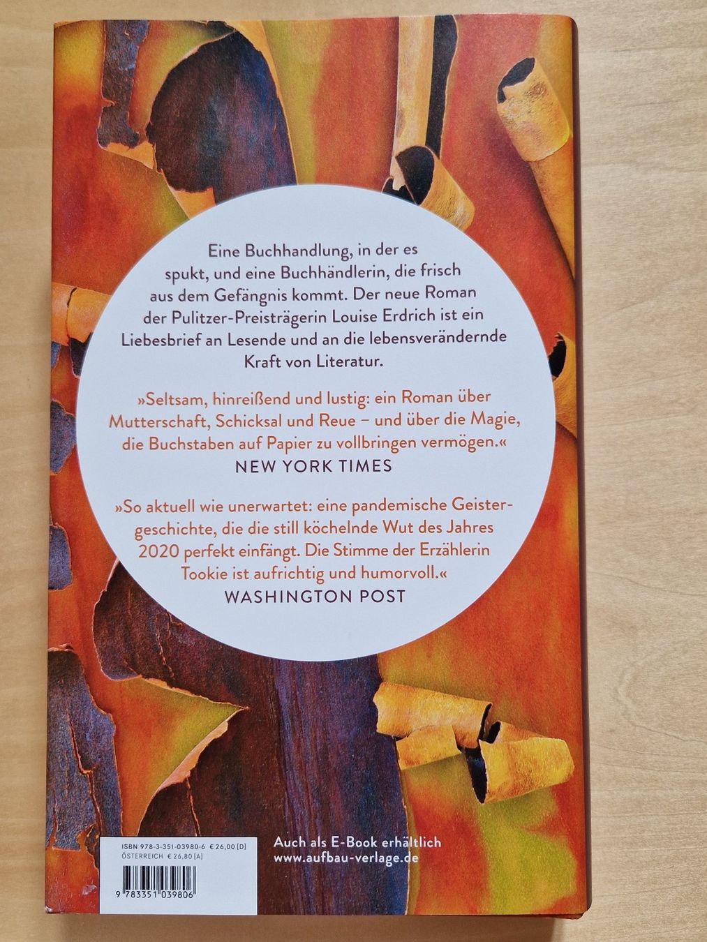 Bücher: Louise Erdrich: Jahr der Wunder – Gebraucht aus Rüti ZH von Gigelisuppe 1