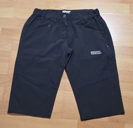 Nord Blanc🌺 Pantalon de trekking 3/4 🌺 T: 38 (Gris)