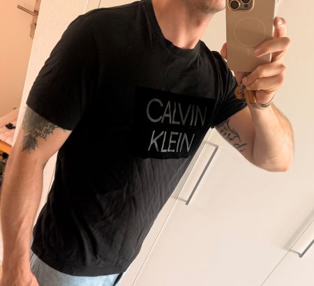 Herren CK Calvin Klein T-Shirt samt Gr. L wie neu