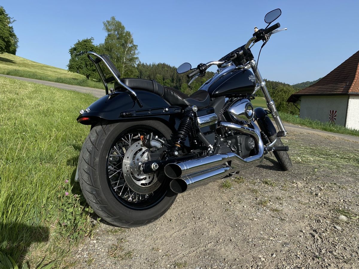 Harley-Davidson Chopper: Harley Davidson wide glide 103 – Usato da Aadorf venduto da 4simstar 3