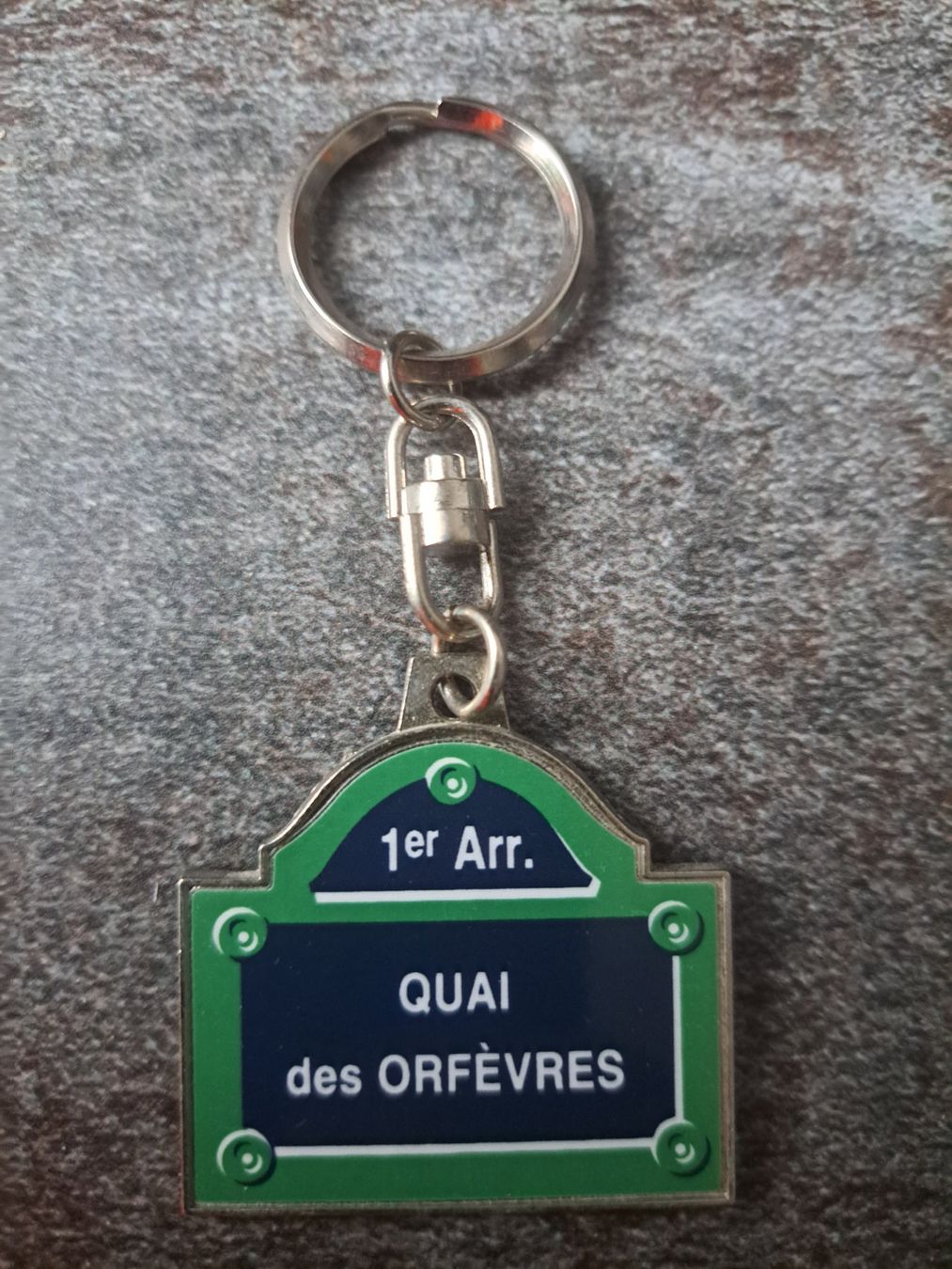 Portachiavi: Porte-clé quai des orfèvres – Usato da Tentlingen venduto da Dr_Snake