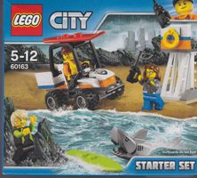 LEGO CITY 60163 STARTER SET DELLA GUARDIA COSTIERA new