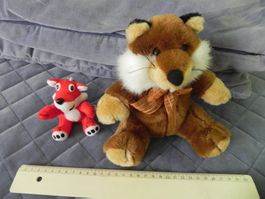 UBS Topsy als Schlüsselanhänger🦊Plüschtier Fuchs Set 2Stk