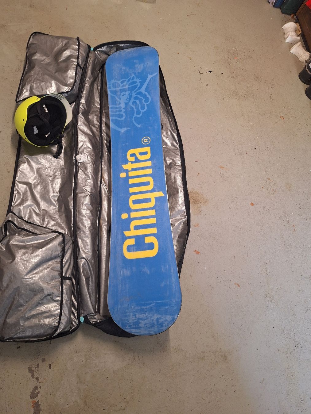 Board: Snowboard Set: Board, Boots, Helm – Usato da Winterthur venduto da juszku 2