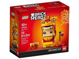 Lego Lion Dance Guy - Brick Headz - 40540 - NEU