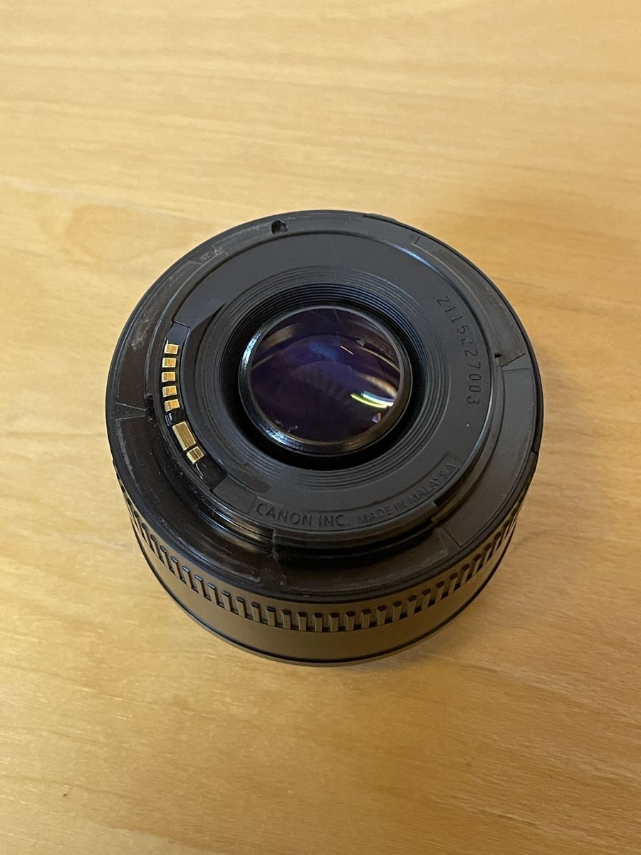 Canon Obiettivi: Objektiv Canon 50mm 1:1.8 – Usato da Zürich venduto da Ali-Olmi 3