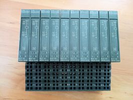 10 x Siemens SIMATIC ET200S Modul 4DO 24V 6ES7132-4BD02-0AA0