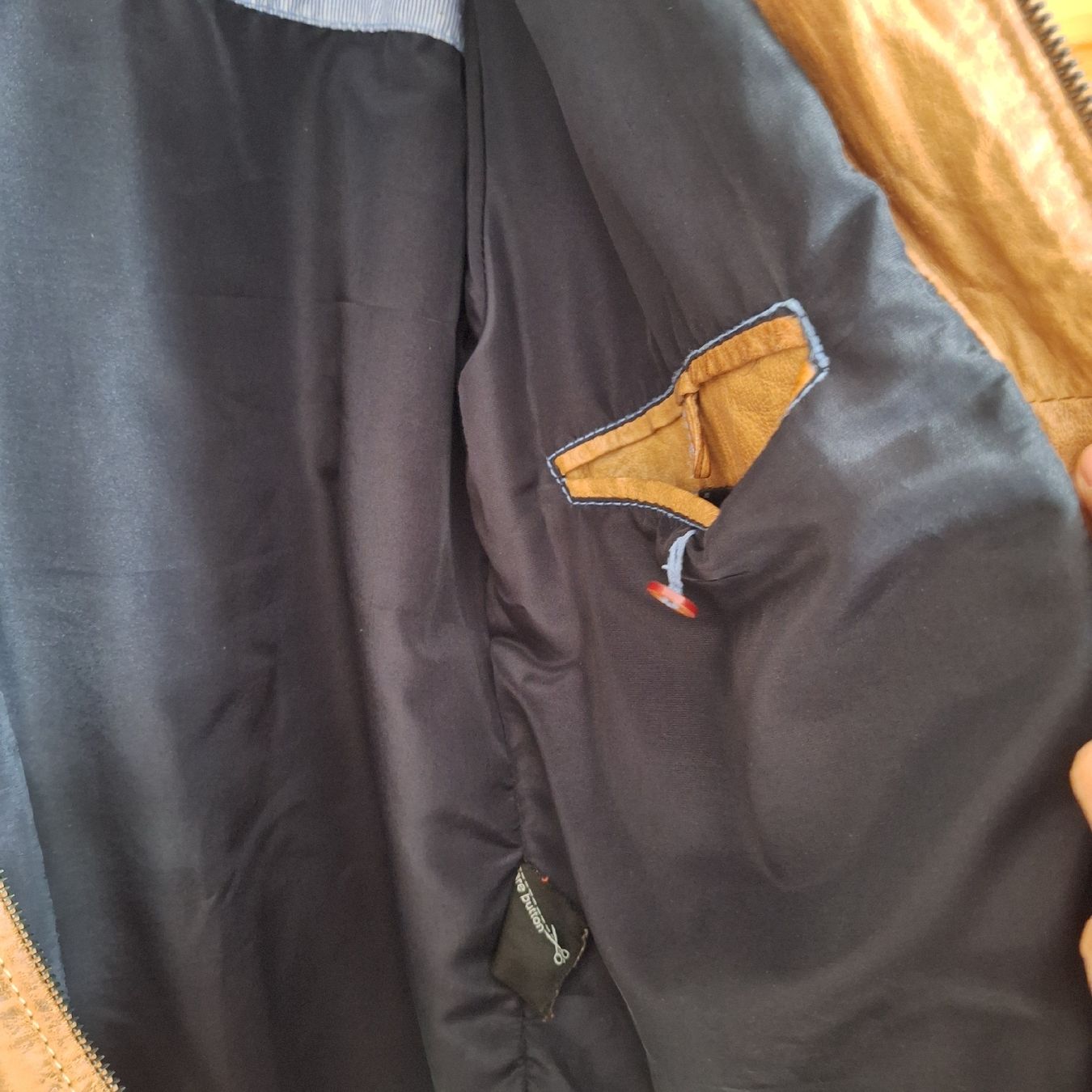 Jacken: Lamm Nappaleder, Lederjacke, Gr. L, braun – Gebraucht aus Winterthur von Goldpipau 6