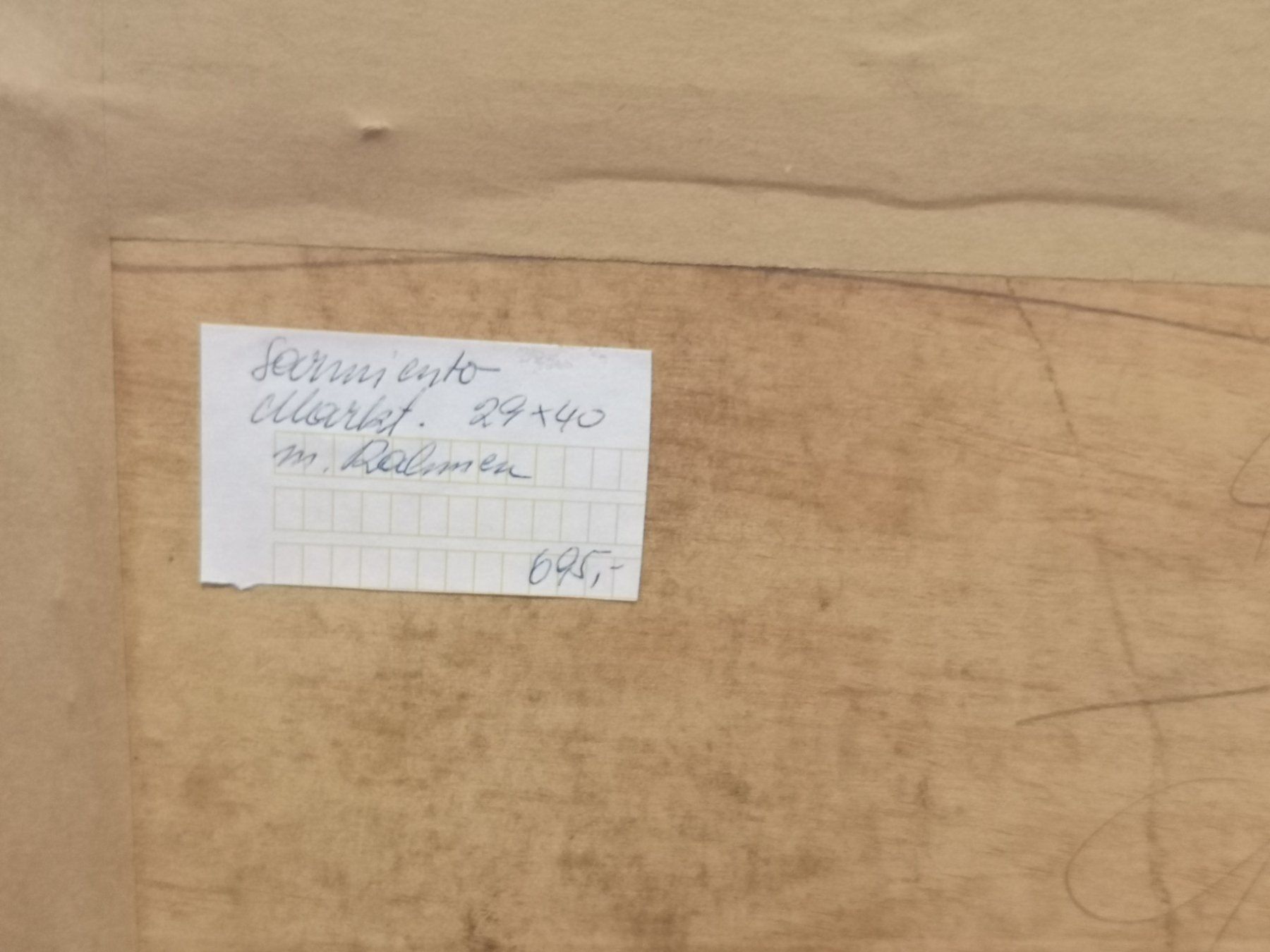 Dipinti: Oel Gemälde Bild Marktplatz 62cm x 52cm Philippinen Cebu – Usato da Kloten venduto da Asiatica 5