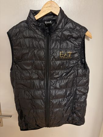 EA7 Emporio Armani Weste schwarz