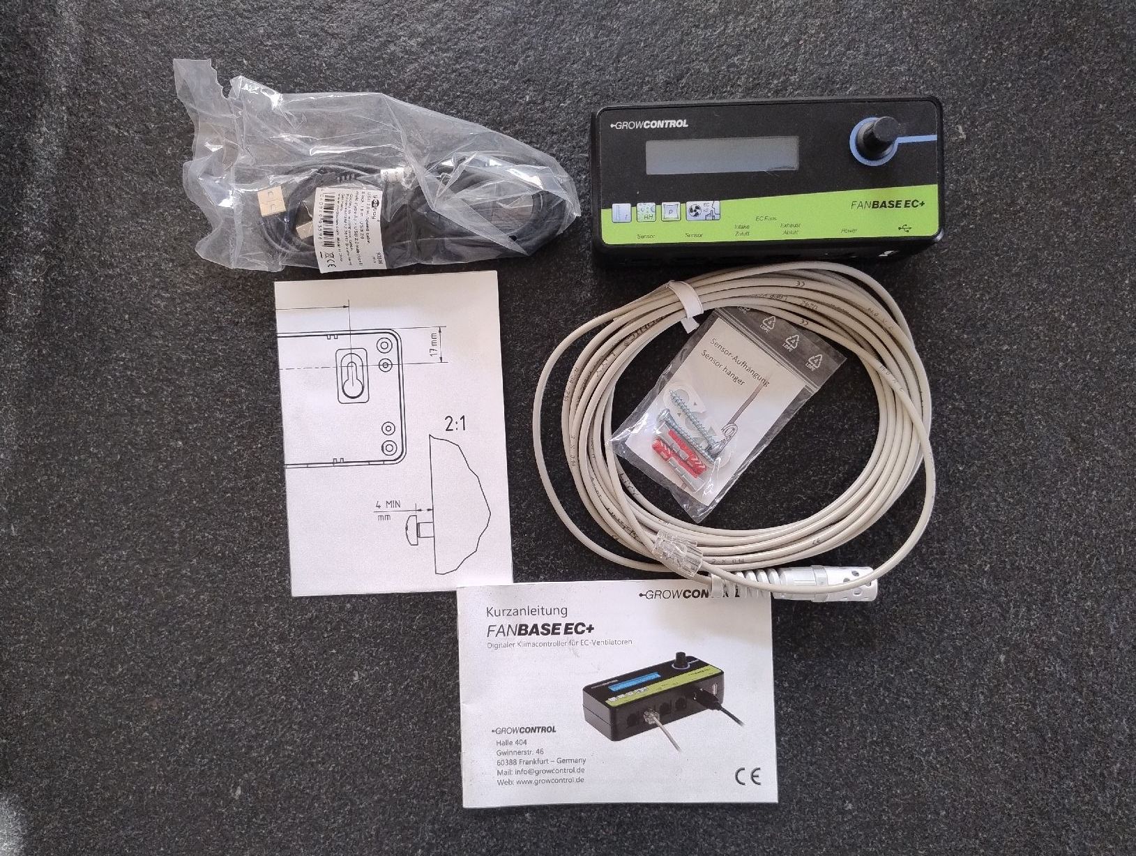 Sistema di controllo: FanBase EC+ Digital Climate Controller GC1550 - (NEU / OVP) – Nuovo e nell'imballaggio originale da Rüti ZH venduto da Lux05