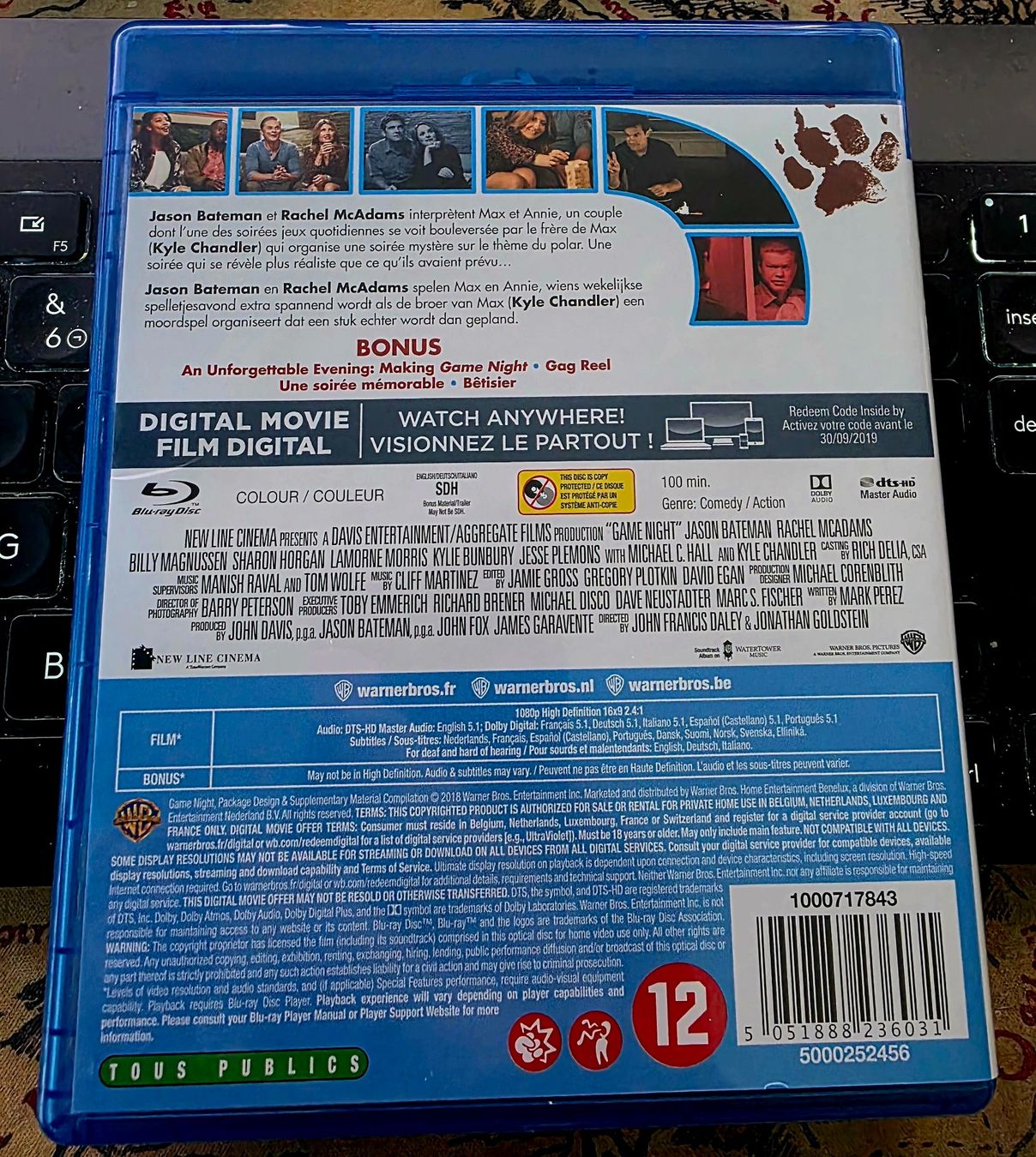 Alle DVDs: Blu-ray Game Night (2018) – Gebraucht aus Semsales von __Florian__ 2