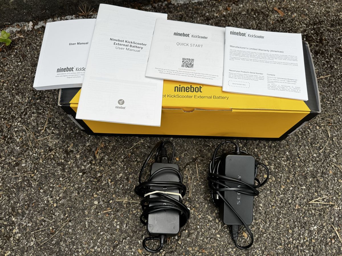 Segway Kickboard: Segway Ninebot ES2 E-Scooter/E-Kickscooter mit Zubehör – Usato da Zürich venduto da RoemuRedh 1