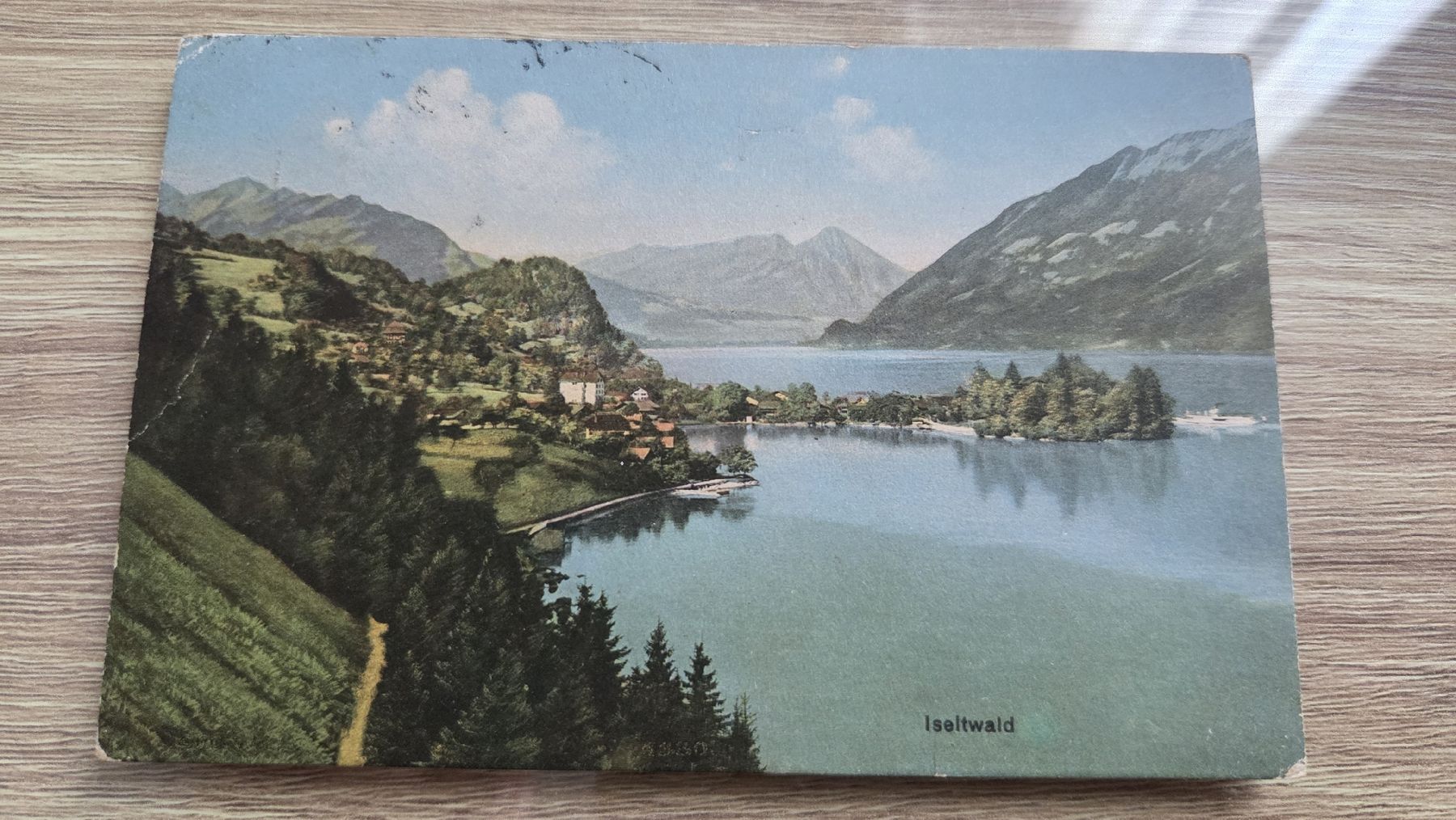 Alle Briefmarken: 1913 Schiffpost Brienzer-See mit Stabstempel Iseltwald – Gebraucht aus Arni AG von Moth68 2
