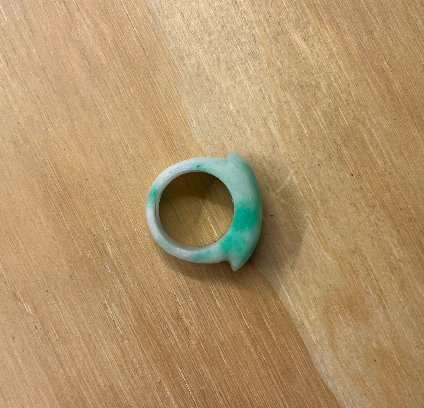 Anelli: Bague en jadéite (jade) – Usato da Lausanne venduto da PlusValue_Lausanne 1
