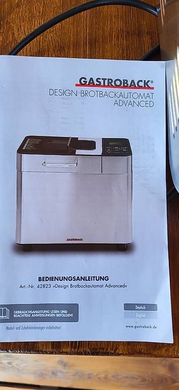 Elettrodomestici da cucina: Brotbackautomat Gastroback Advanced – Usato da Wangen SZ venduto da daslohntsich 2