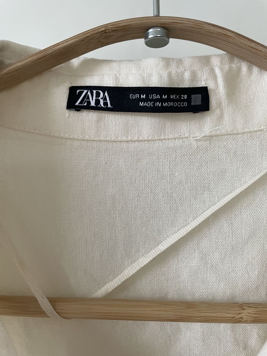 Zara Vestiti: Zara Kleid Leinen-Mix Gr. M – Usato da Neukirch an der Thur venduto da bee88 3