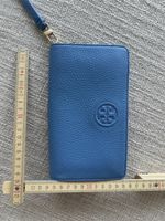 TORY BURCH "Thea" Wristlet Wallet Blau – NEU