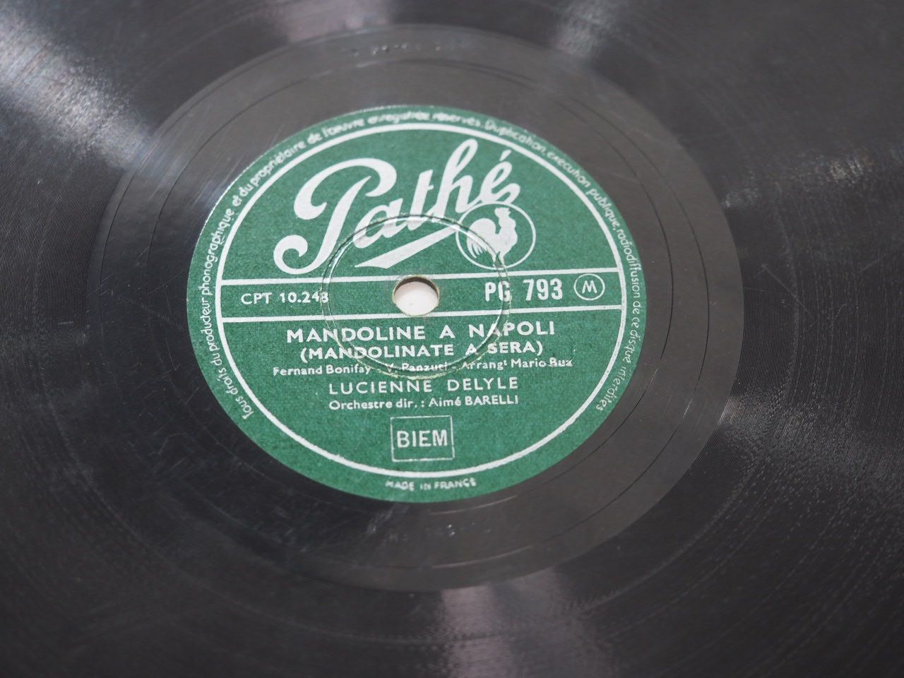 Dischi in vinile: DISQUES 78 TOURS – Usato da Lausanne venduto da Leag 9