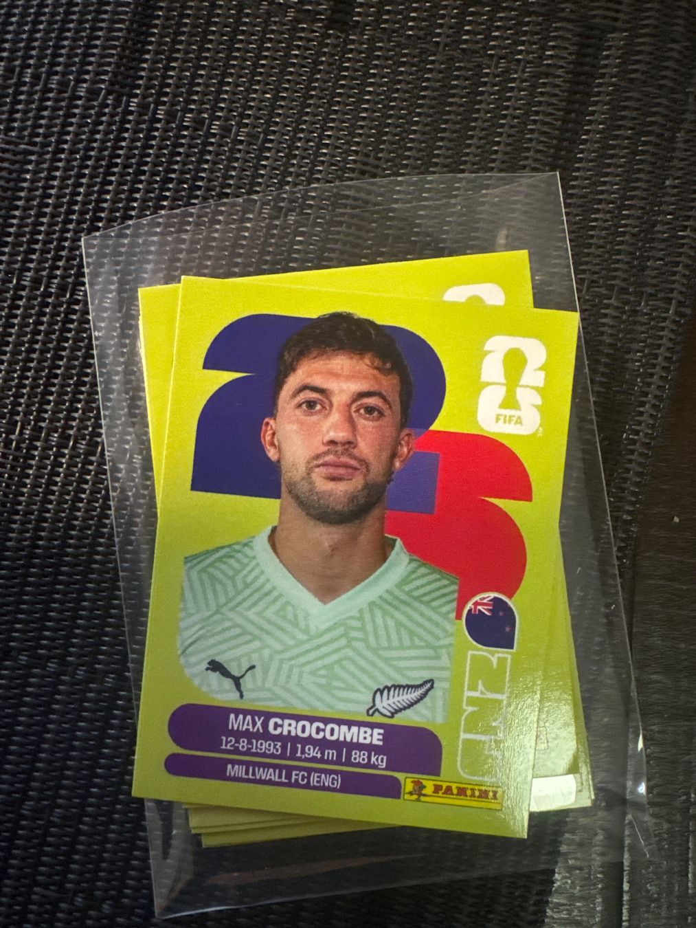 Panini Carte collezionabili: Panini Max Crocombe NZL 2 & viele mehr – Nuovo (secondo la descrizione) da Herisau venduto da lifestyleenjoy