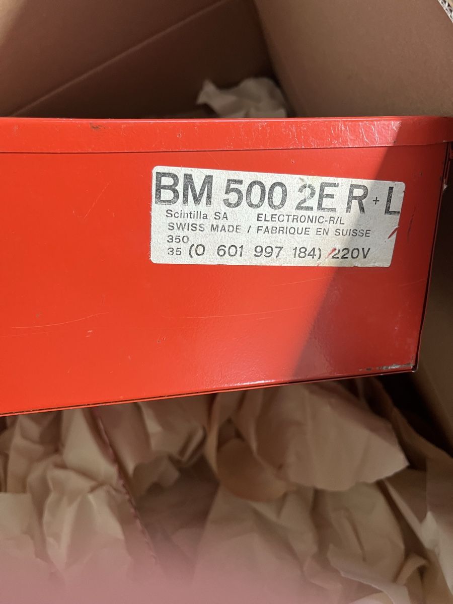 Bosch Bohrmaschinen: Swiss Made Bosch Drill BM 500 2ER R+L – Gebraucht aus Schönenberg ZH von ING8 4