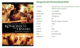 Königreich der Himmel (DVD)